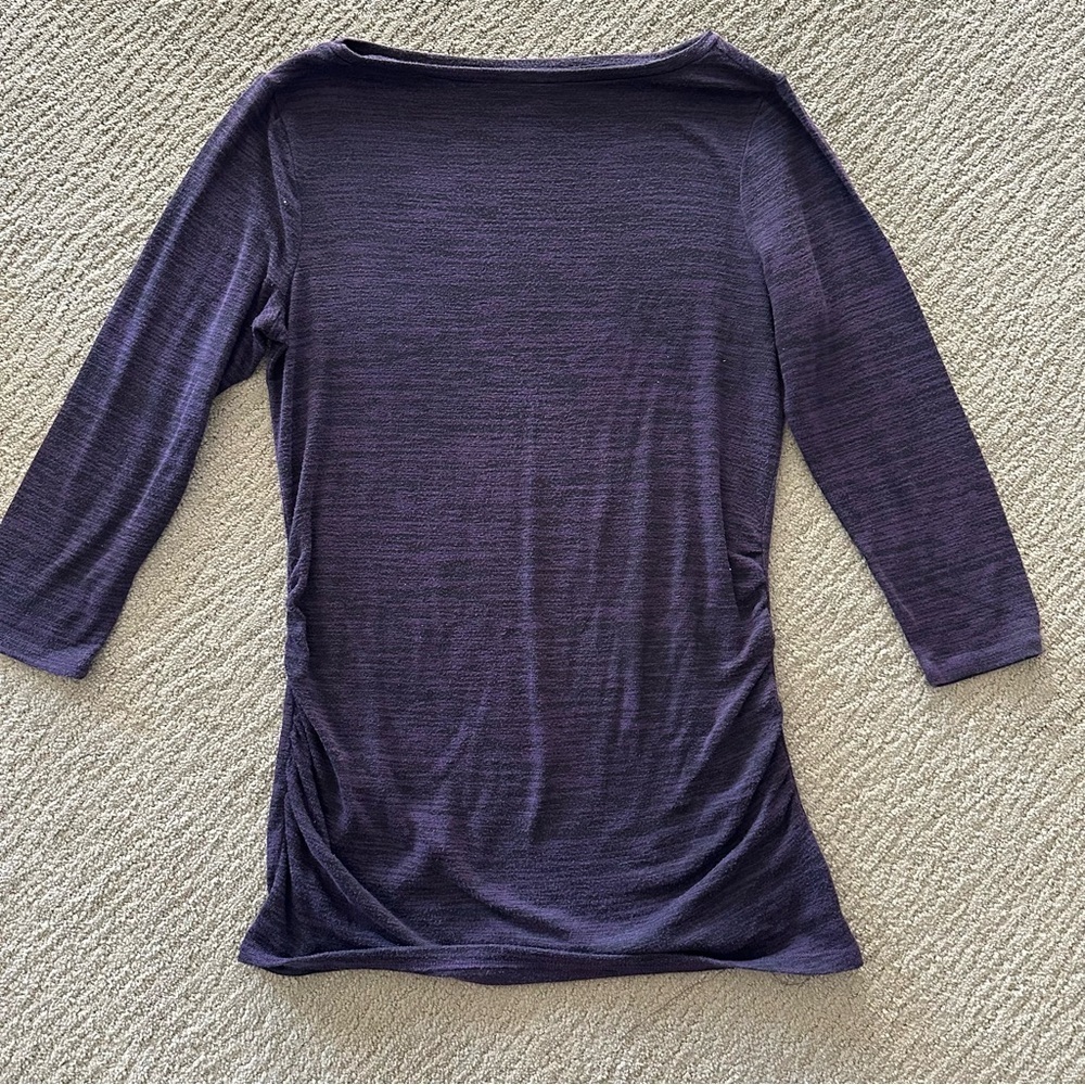 The Limited Purple 3/4 sleeve shirt